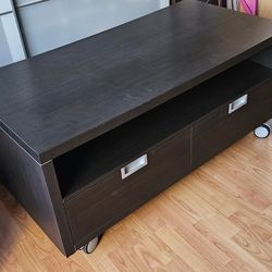 Modern TV Stand On Wheels