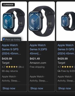 Apple Watch Series 9 (45mm Midnight M/L)