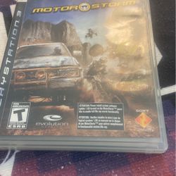 PS3 Game Motor Storm 