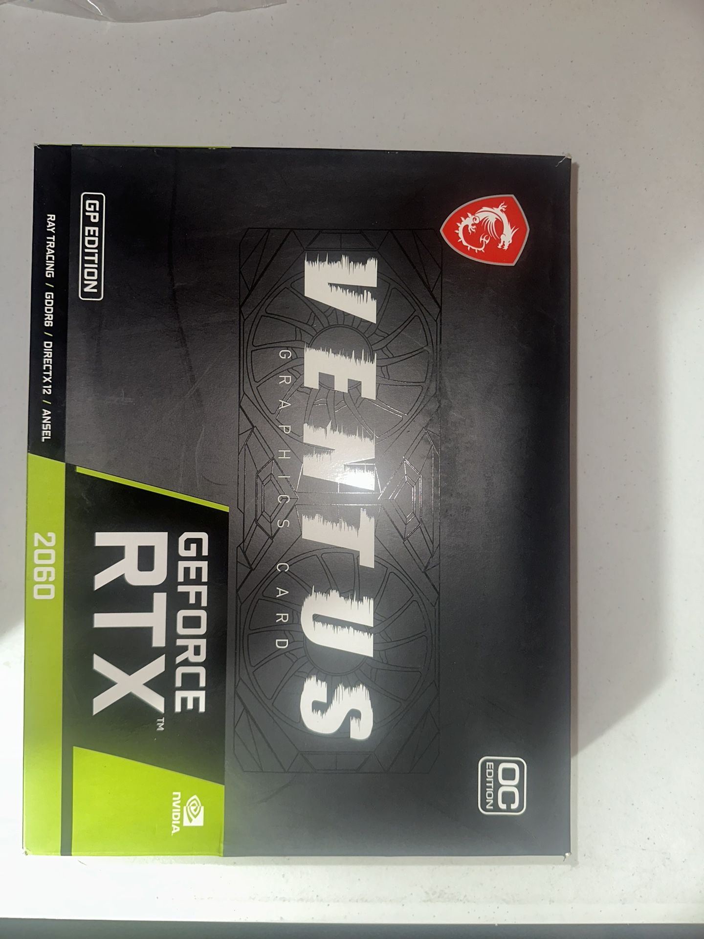 RTX 2060 12GB MSI VENTUS NVIDIA GEFORCE 🟢