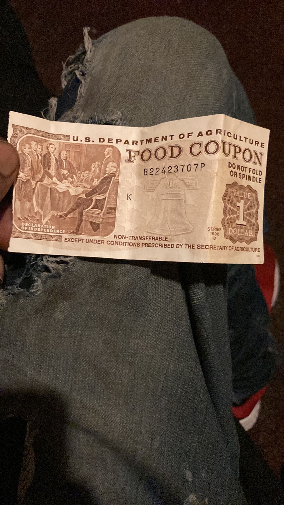 1992 Food Stamps 
