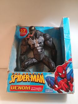Marvel The Amazing Spider-Man 12" Villain Rotocast Venom Collectible Action Figure