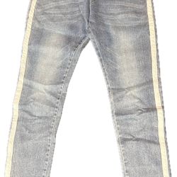 Men's High Street Casual Stretch Denim Jogger Pants