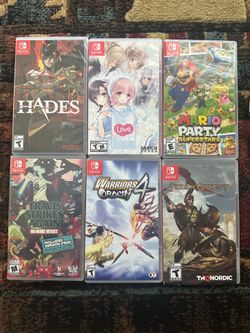 Nintendo switch videogames