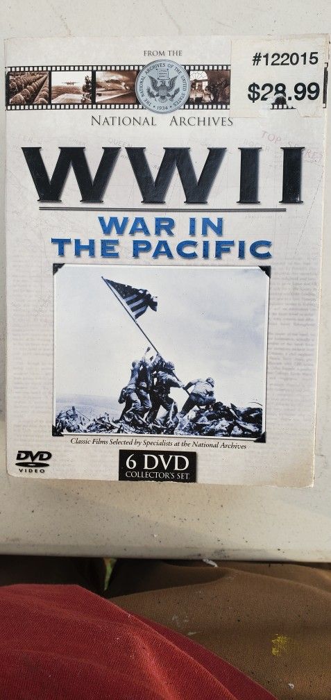 War In The Pacific WWII DVD