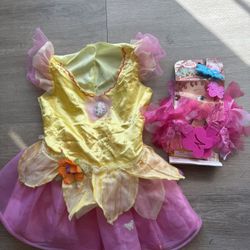 Fancy Nancy Girl Costume 💖 Brand New/ Comes With Everything In The Picture / Size - 3-4 Toddler