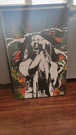 Bob Marley Canvas 