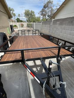 16’ x 84” easy load trailer