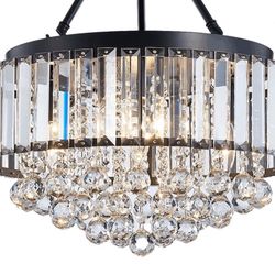 Coregreen 3 Light Crystal Chandelier