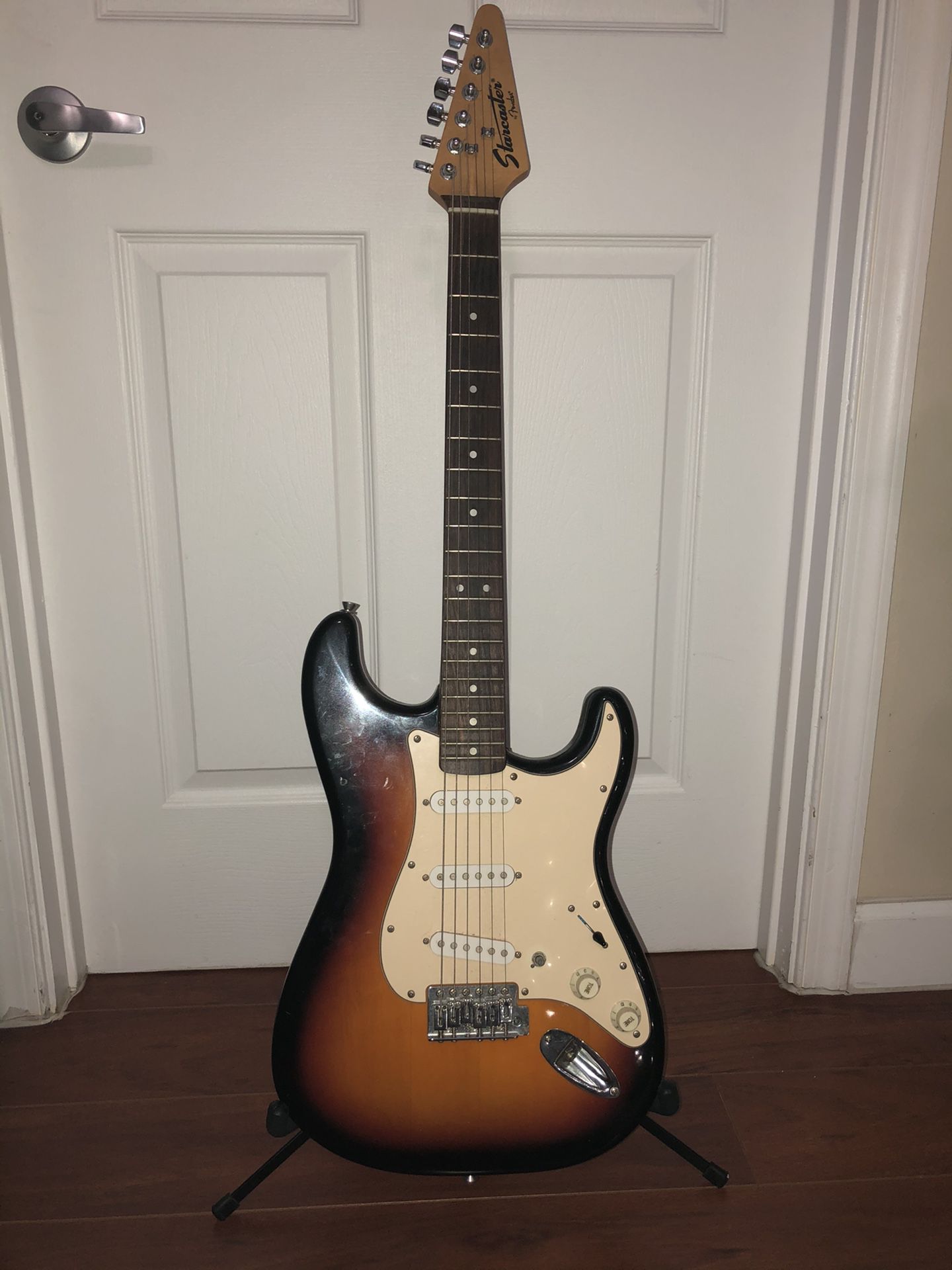 Fender starcaster guitar
