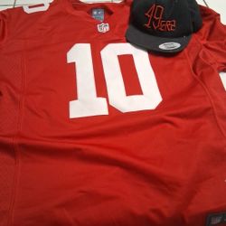 49er Jersey And 49er Hat 50
