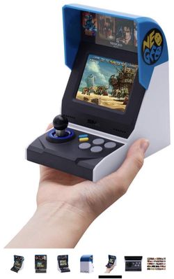 Neo Geo hand held game console new games built in