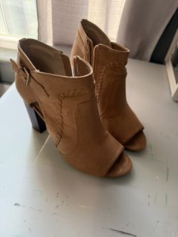 Open Toe Booties