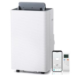 10,000(DOE) BTU Portable Air Conditioner with Heater and Dehumidifier Cools up to 700 sq. ft. with Remote