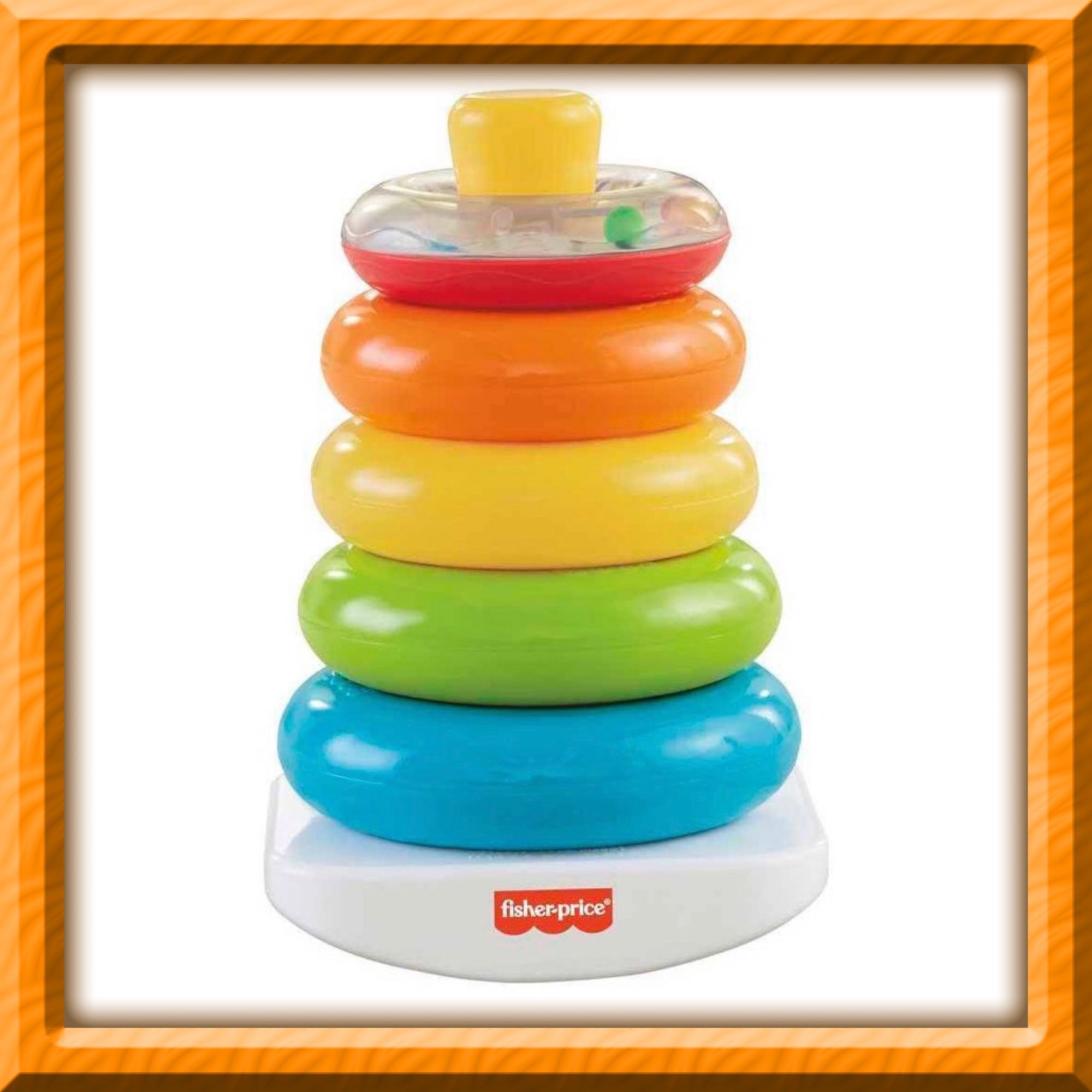 FISHER PRICE ROCK N STOCK STACKING TOY(NEW) $5 DOLLARS