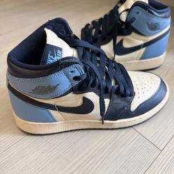 Jordan 1 Obsedian 5Y