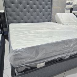 King Sizes Bed With Mattress 