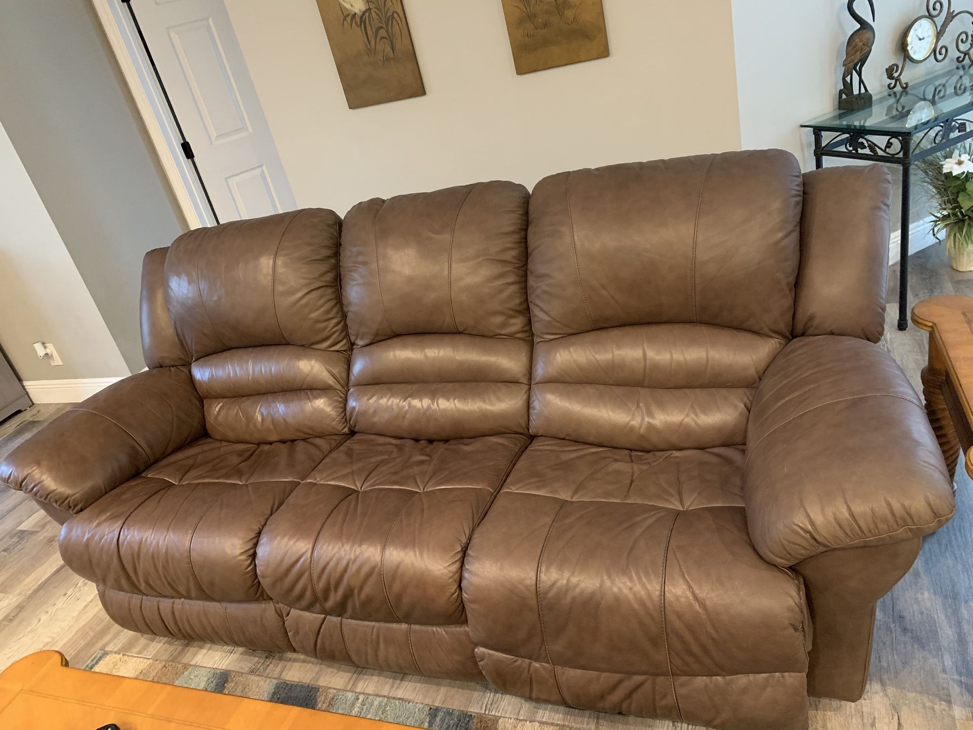 Living room Set Leather 