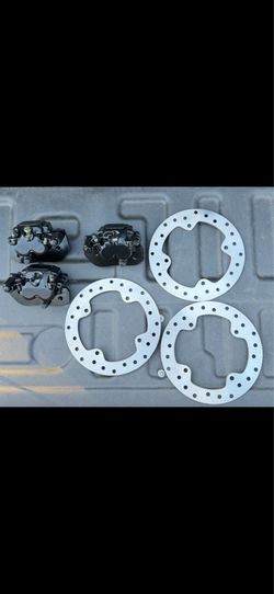 12-22 Can Am ATV Outlander/Renegade Brake Caliper & Rotors