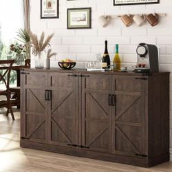 ❤️‍🔥 Sideboard Buffet Cabinet with Storage 