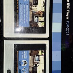 7” Two Screen Car DVD Player PDM-2727