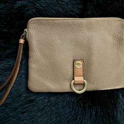 GAP Leather Wristlet Pouch 