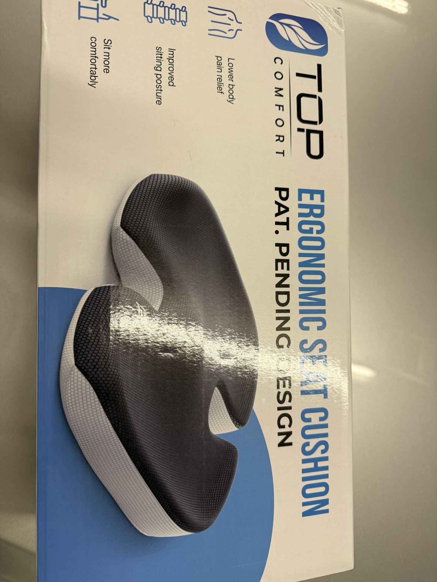 NEW: Comfy Seat Cushion  Ergonomically Correct