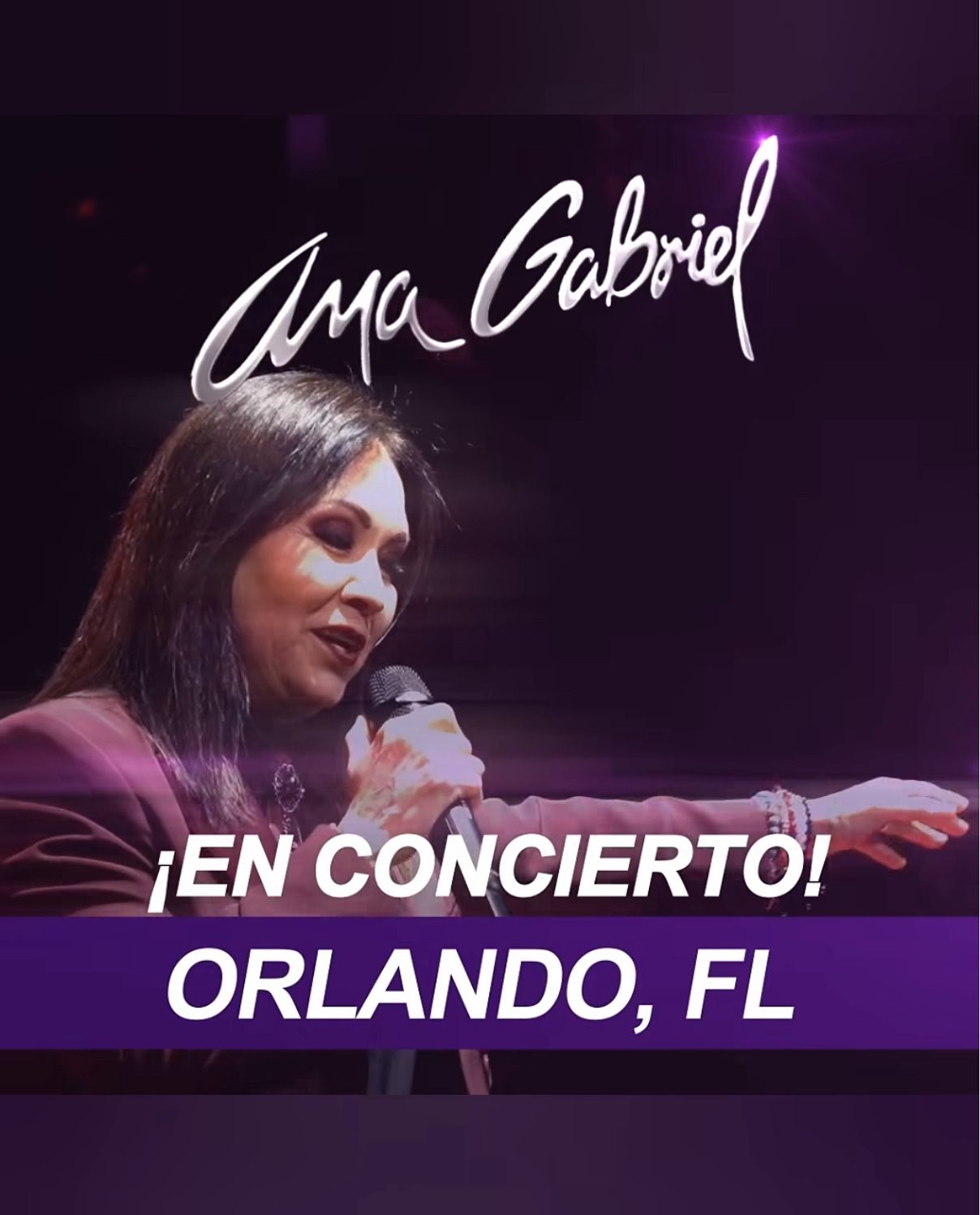 ANA GABRIEL 2 TICKETS FOR SALE