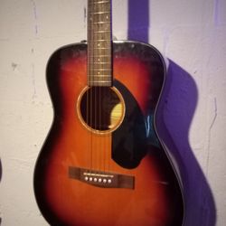 Fender Acoustic Parlor Guitar Classic Sunburst