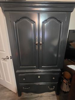 Solid Wood Armoire 