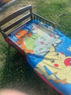 Toddler bed and stroller
