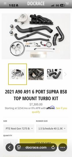 MKV Supra top mount kit