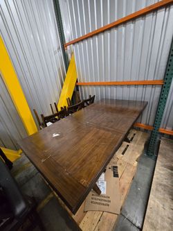 7 piece dining table