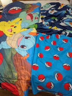 Pokeman Twin Bed Sheet Set