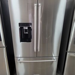 Kitchen Aid Refrigerator 3 Doors Stainless Steel Counter Depth 