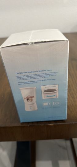 NEW DOGTAILWAG Automatic Pet Paw Washing Cup – Rechargeable Dog Paw Cleaner