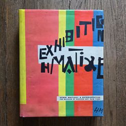 Vintage Hardcover Henri Matisse: A Retrospective MOMA Book