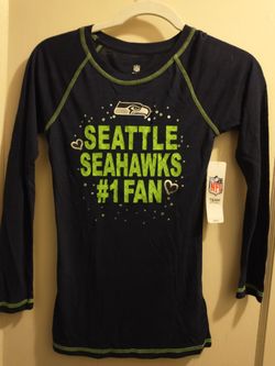 Seattle Seahawks Henley T-shirt