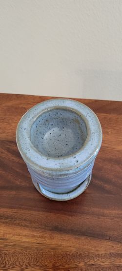Contemporary Artisan Signed Ceramic Wax Warmer