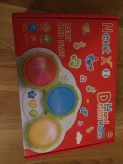 baby drum piano toy (brand new seal)