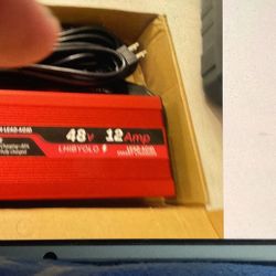 LHIBYOLO 48v 12 Amp Golf Cart Smart Charger For Lead Acid Battery