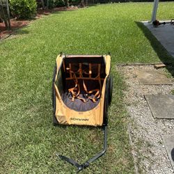 Towable Kids Bike Trailer