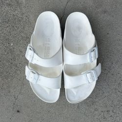 White Birkenstocks