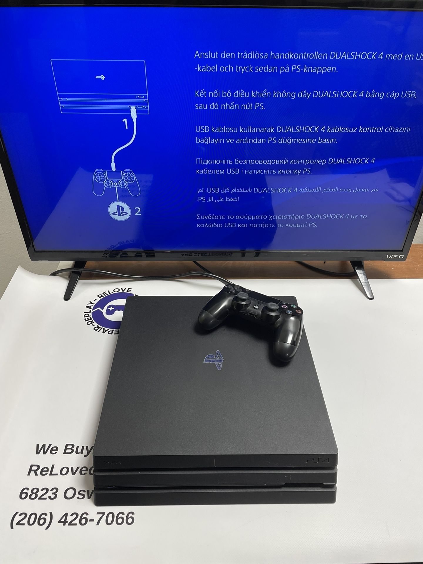 PlayStation 4 Pro - In Great Condition - Two Month Warranty - For Sale Or Trade