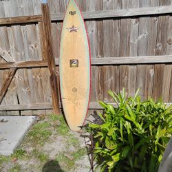 6'2  Quiet Flight Surf Board 