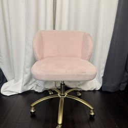 Pink Pottery Barn Desk Chair 