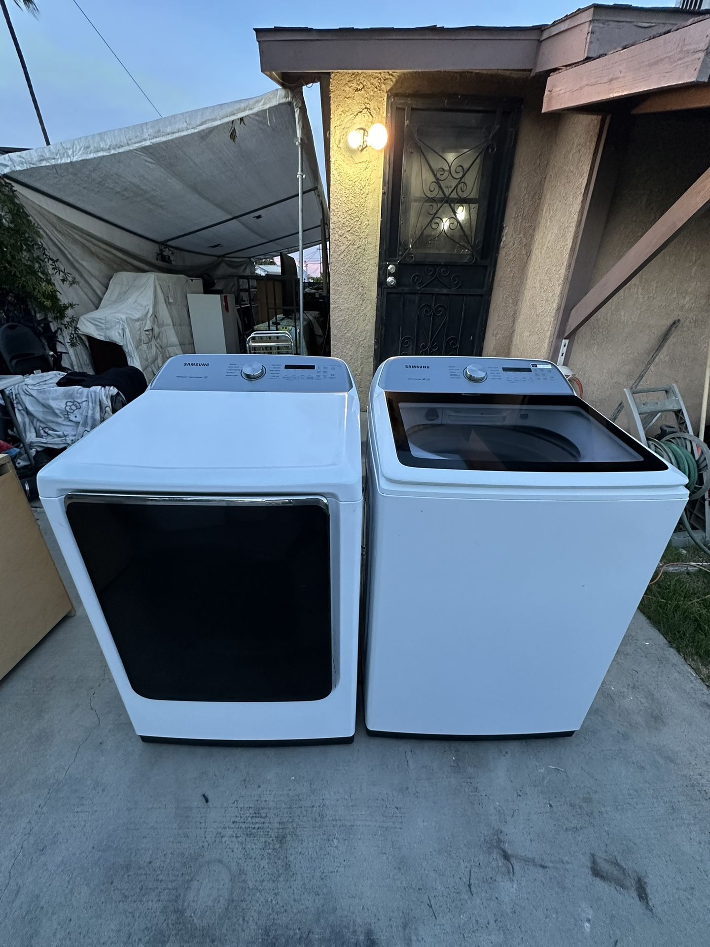 Samsung Washer & Gas Dryer Set