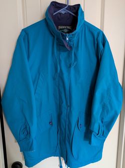 Vintage Pacific Trail Zippered Hooded Winter Jacket, Women's Large 