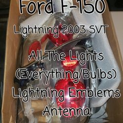 Lights Covers/Bulbs/Gas Flap/Antenna/Emblems  03  FORD SVT LIGHTNING 