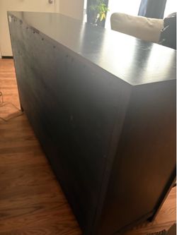 Wood charcoal Dresser